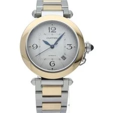 Cartier Pasha de 41mm Two-Tone W2PA0009 K18YG/Stainless Steel ... 2