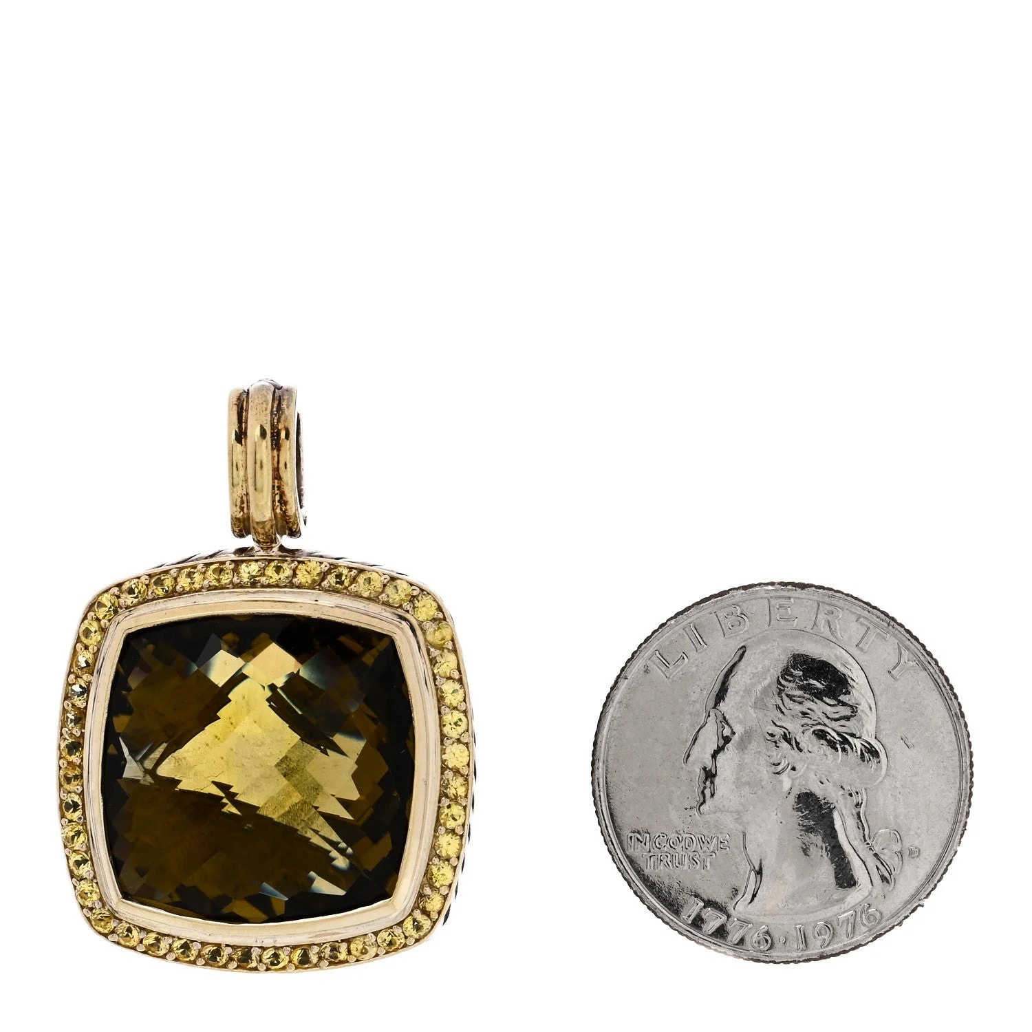 18K Yellow Gold 20mm Albion Enhancer 2