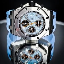 Audemars Piguet — Audemars Piguet Royal Oak Offshore Blue - 26238ST.OO.A340CA.01 — Watch — resale