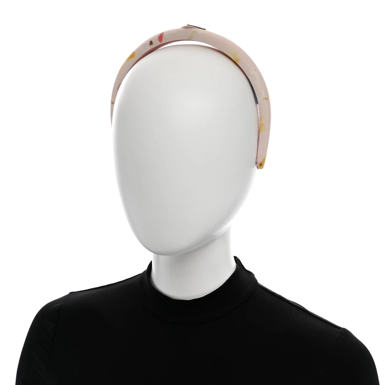 Bouquet Triangle Logo Thin Headband Alabastro 2