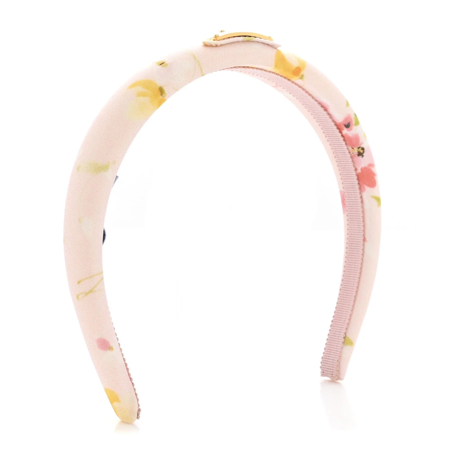 Bouquet Triangle Logo Thin Headband Alabastro 3