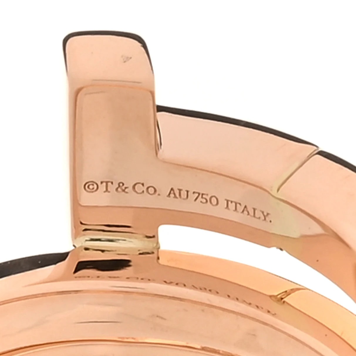 18K Rose Gold T Square Wrap 48 4.5 4