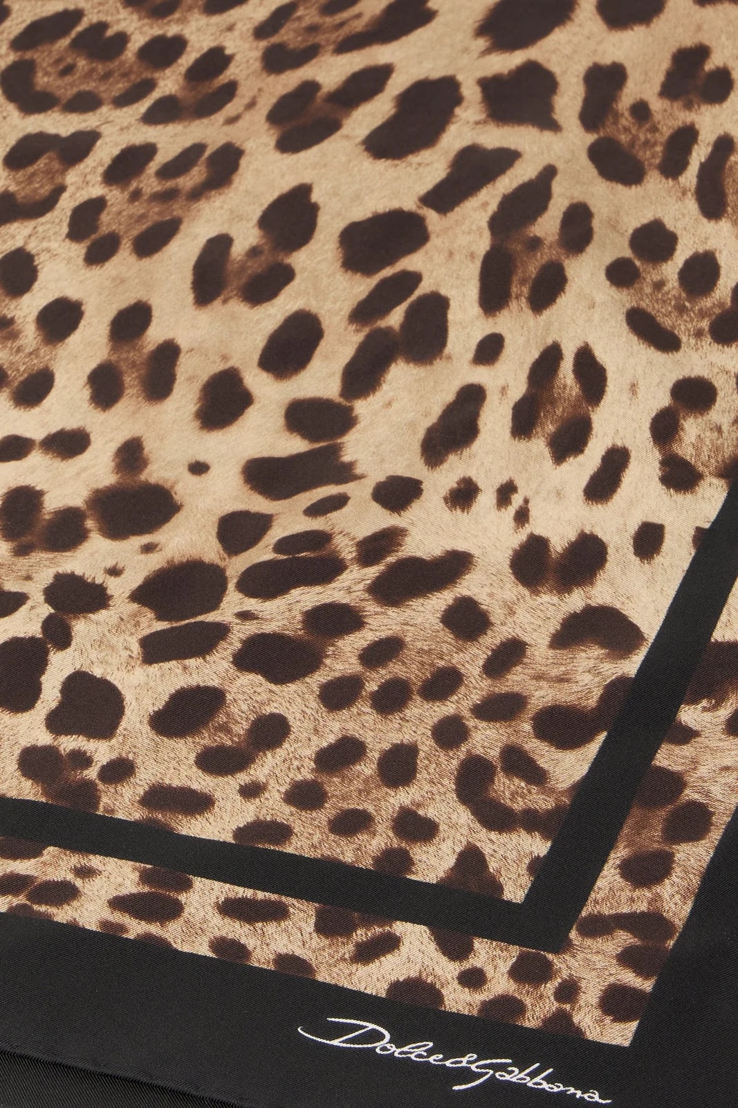 Dolce & Gabbana Leopard-Patterned Scarf — Scarfs 3