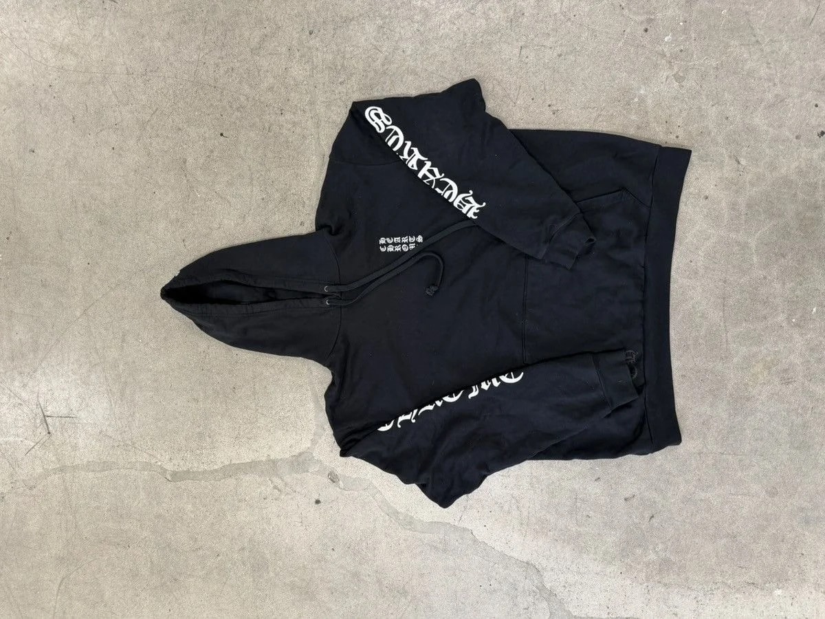 Chrome Hearts — Hearts Letters Sleeve Pullover Hoodie ' — streetwear — resale