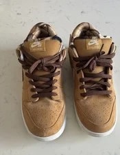 Note Manchester X Nike SB Dunk Low in & Sz13 Removable Swish 4
