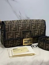 Fendi — Authentic Pre‑owned Fendi Baguette Medium — Handbag — resale