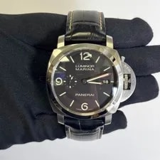 Panerai Luminor Stainless Steel 44mm Black Dial Ref# PAM00312 2