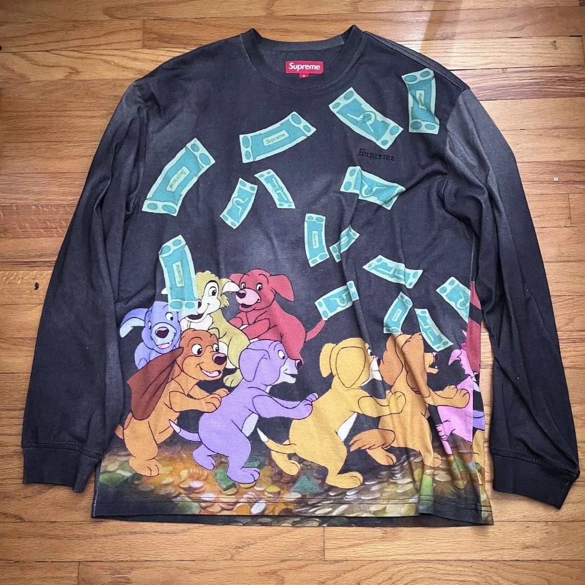 Supreme — Supreme All Dogs Go To Heaven Long Sleeve — streetwear — resale