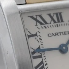 Authentic Cartier Tank Française SM Two-tone W51007Q4 SSxYG Quartz #260-007... 2