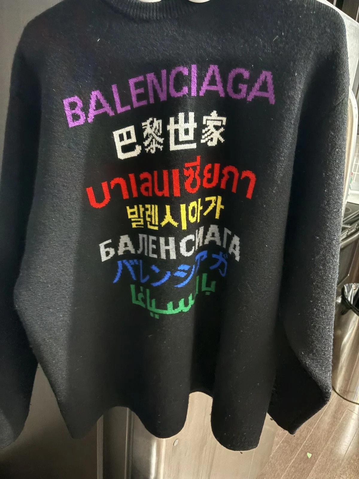 Balenciaga Language Sweater