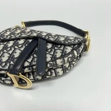 Dior Saddle Embroidered Monogram Print Magnetic Buckle - Very Good #1SRHH2H 4