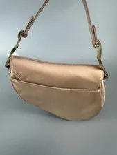 Dior Saddle Rhinestone -Tone Metal Mini 2