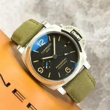 Panerai — Panerai Luminor PAM 1320 PAM01320 GMT 44mm Black Sandwich Dial Box and Papers — Watch — resale