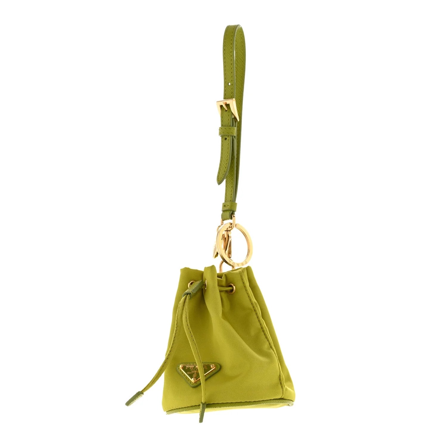 Prada — Mini Icon Keychain Charm Edera — Accessory — resale