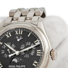 Patek Philippe 5036/1G-013 K18WG 37mm Black #HD034 4