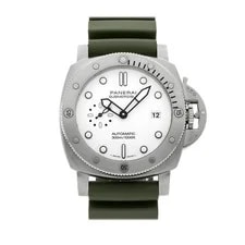 Panerai — Panerai Submersible QuarantaQuattro Bianco Steel Auto 44mm Strap PAM 1226 — Watch — resale