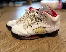 Jordan Air 5 / / Mid Top Lace-Up Basketball 4