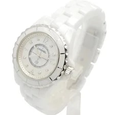 Chanel J12 29mm 8P Diamond Ceramic Diamond White Shell H2570 2