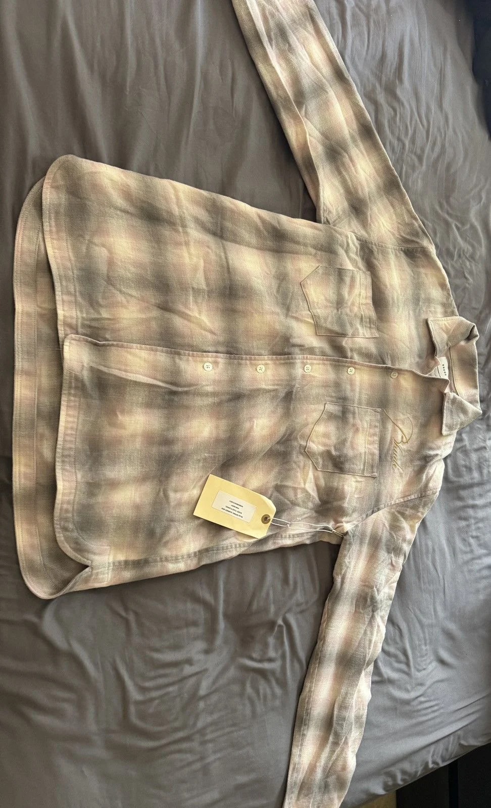 Rhude — Rhude Flannel Shirt — streetwear — resale