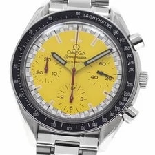 Omega Speedmaster Racing Schumacher 3510.12 Automatic 39mm Yellow Chronograph 2