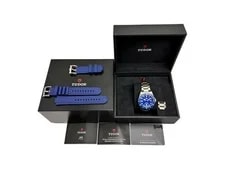 Tudor Bellagos 25600TB Titanium Automatic Winding Date Blue Dial F/S 3