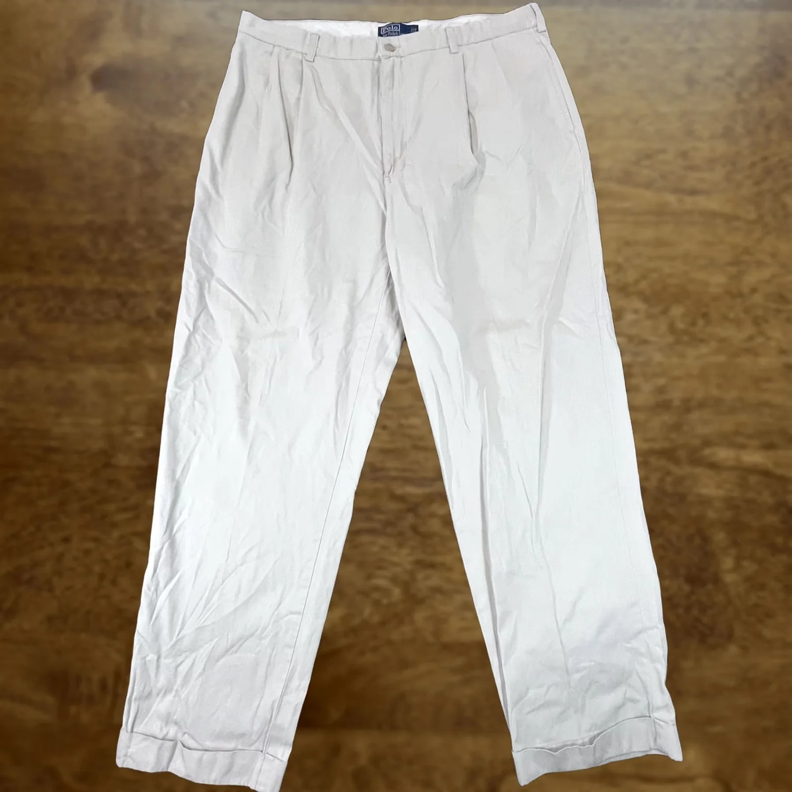 Polo Ralph Lauren — Polo Ralph Lauren Pants 38x30 Pleated Chino Classic Fit Cotton — streetwear — resale