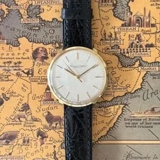 IWC Schaffhausen 18K Gold 34mm Original Dial & Strap Cal. 401 Manual Wind 2