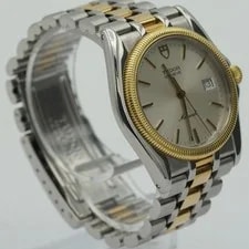 Tudor Monarch Quartz 15633 35mm Steel/Gold Polished Case 3