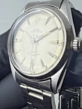 Tudor Oyster Prince 7946 Big Rose Automatic Silver Dial 4
