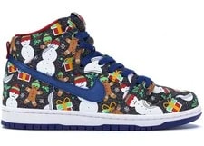 Size 11 - Nike SB Dunk High Concepts Ugly Christmas Sweater (2017) - 881758-446 3