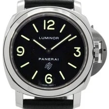 Panerai — Panerai Luminor Base Logo Acciaio PAM01000 S Hand Wound T Series Bla — Watch — resale