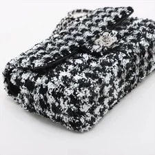 Chanel Coco Mark Sequins X Single Flap Single Chain × Si 4