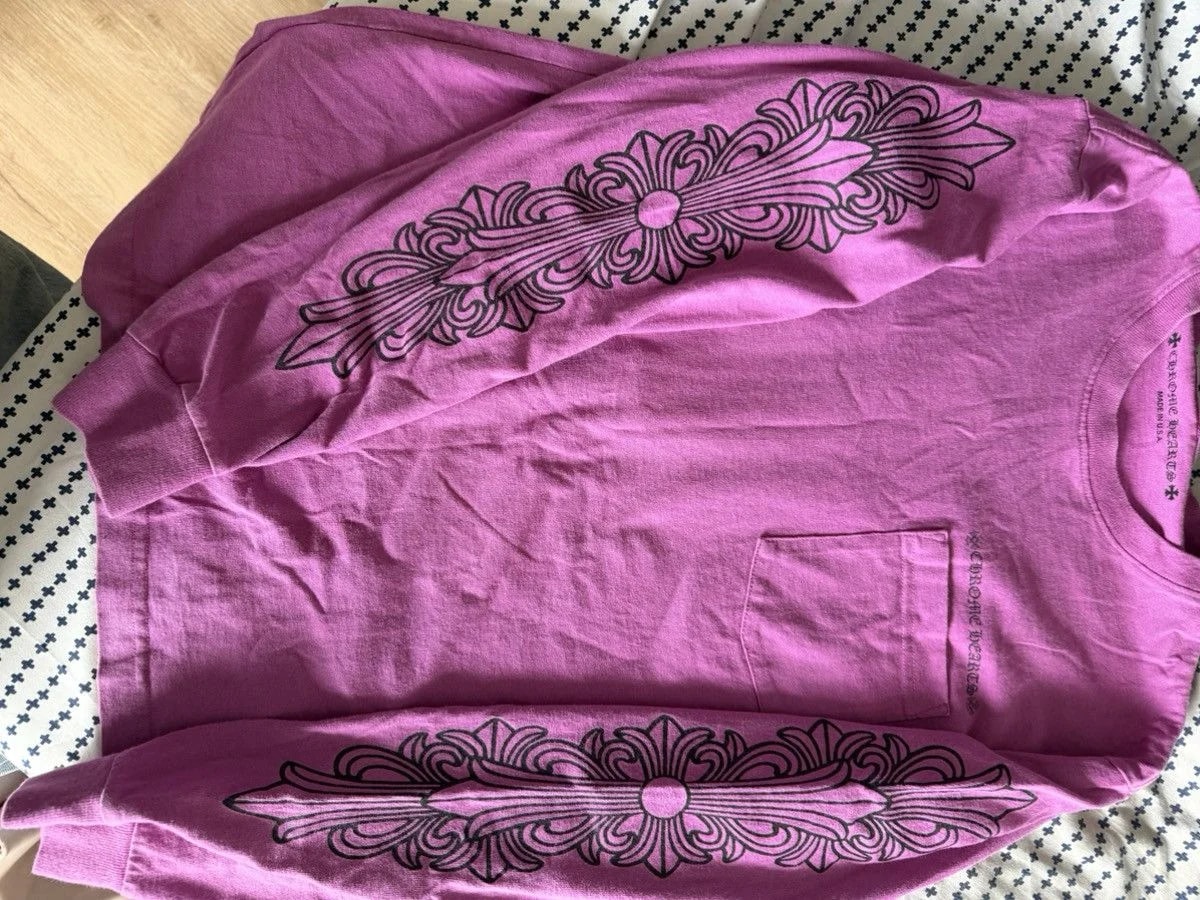 Chrome Hearts — Hearts Matty Boy Spider Web Longsleeve — streetwear — resale