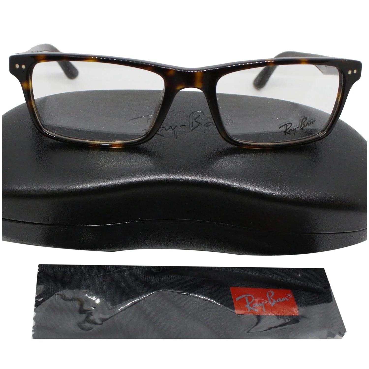 Ray-Ban RX5288 2012 Polished Havana Eyeglasses Demo Lens 2