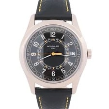 Patek Philippe — Patek Philippe Calatrava 40mm Black Dial Ref: 6007G-001 — Watch — resale