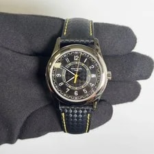Patek Philippe Calatrava 40mm Black Dial Ref: 6007G-001 2