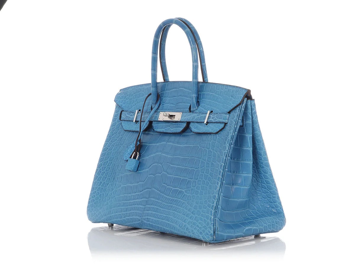 Hermès Mykonos Matte Birkin 35 3