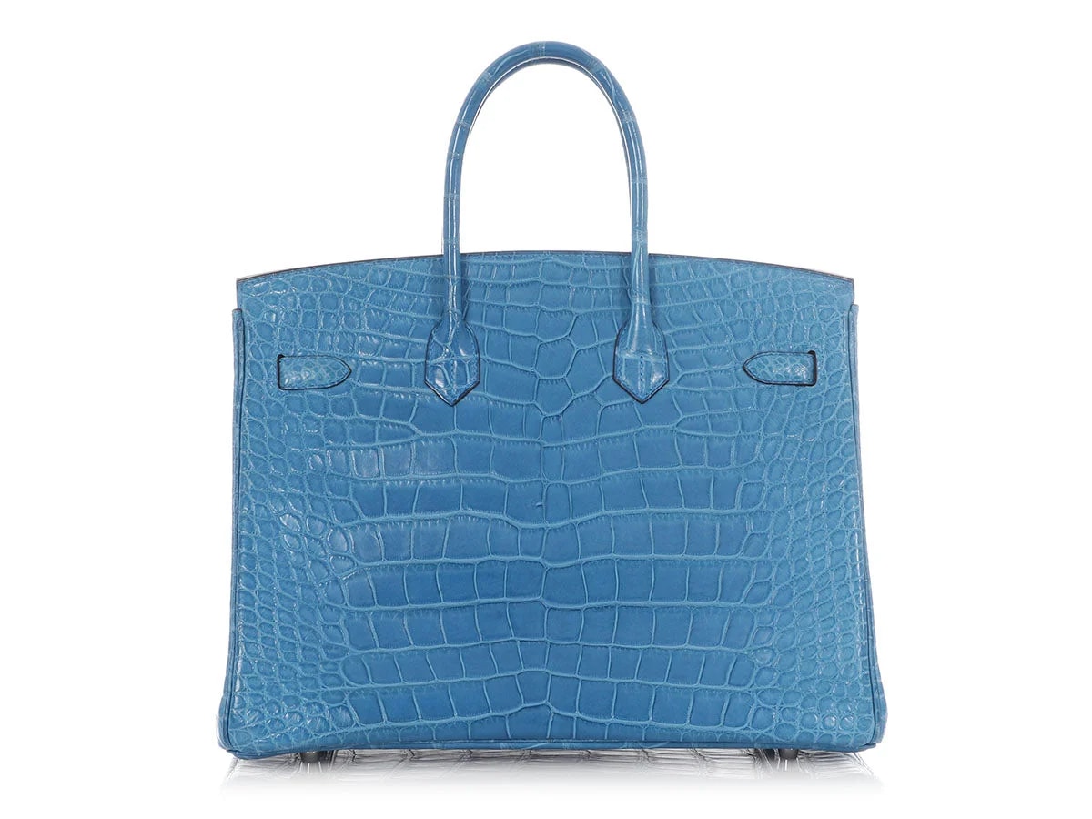 Hermès Mykonos Matte Birkin 35 4