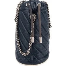 Gucci Matelassé Chevron GG Marmont Mini Bucket Crossbody 3