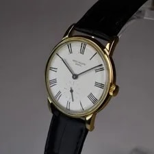 Patek Philippe Calatrava 3425J 1960's 34mm Yellow Gold 18k Auto 27-460M Roman 2