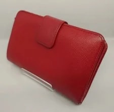 Excellent Condition Prada Bi Fold Wallet L Zip 1ML225 From Japan 3