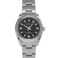 Rolex — Rolex Oyster Perpetual 31 177200 31mm Stainless Steel Black #WW2162 — Watch — resale