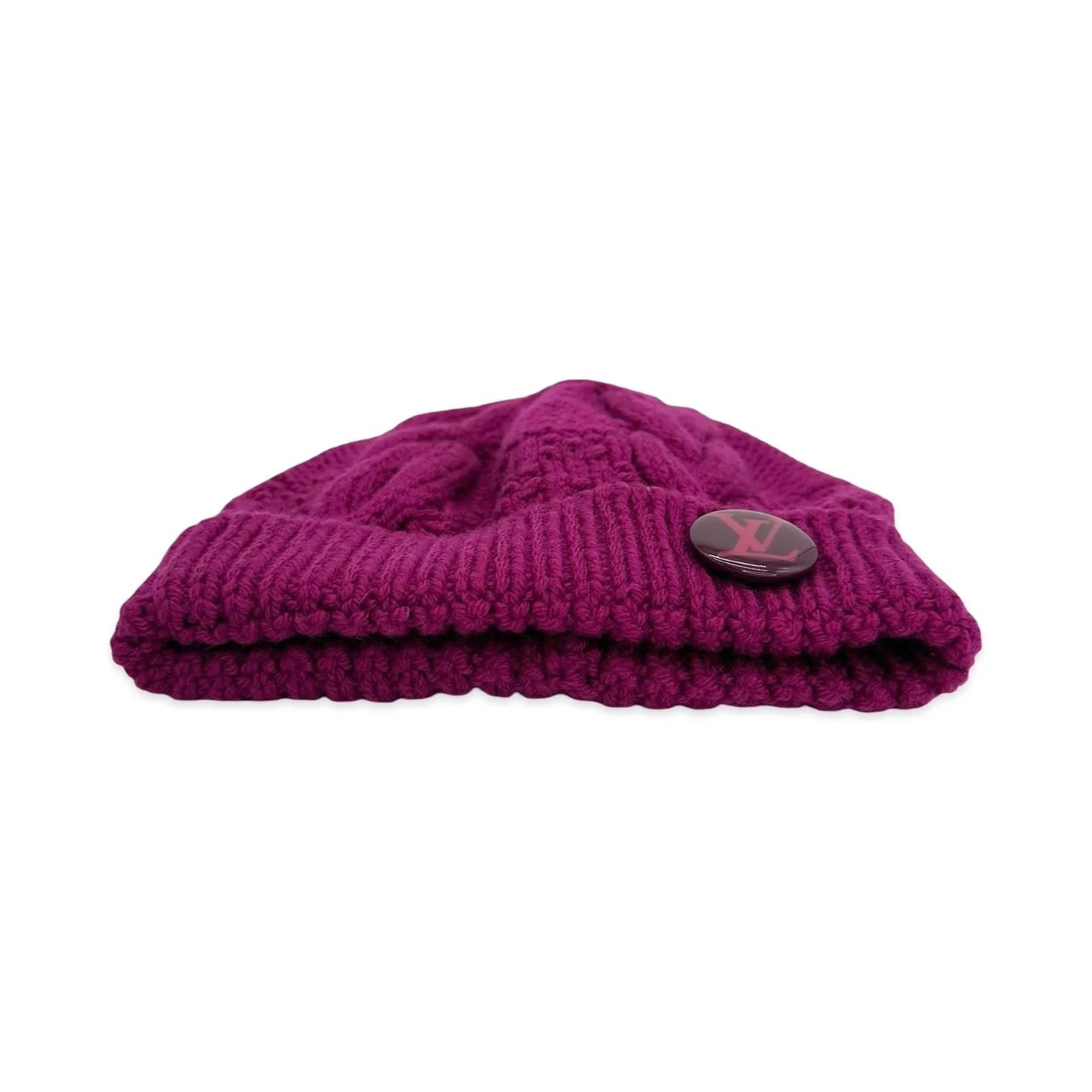 Louis Vuitton Cable Button Beanie Hat 3