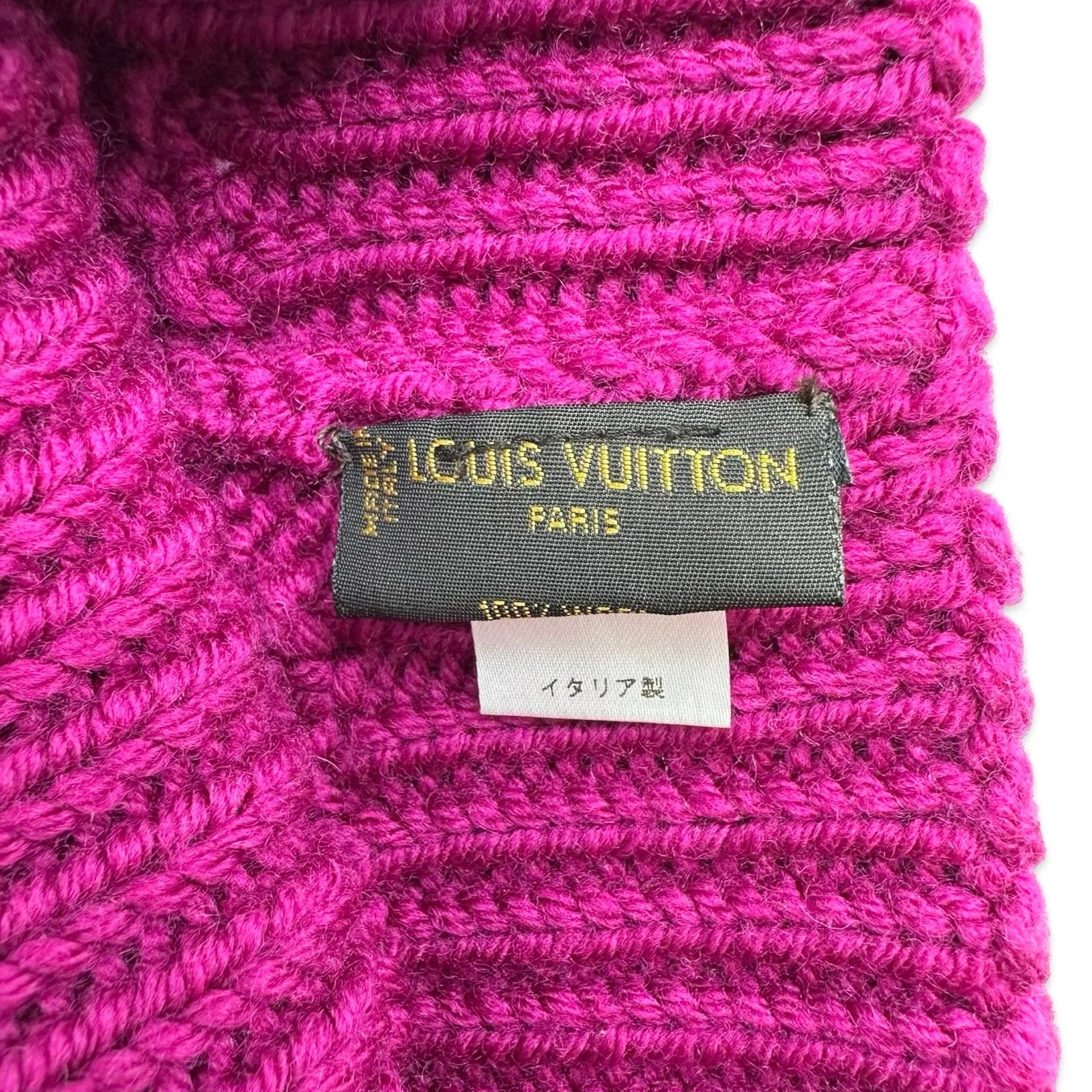 Louis Vuitton Cable Button Beanie Hat 4