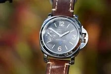 Panerai Luminor Marina PAM 00631 44mm Stainless Steel Manual Wind Black Dial ... 3