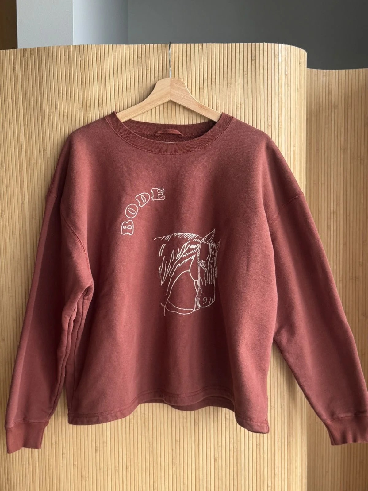 Bode Pony Sweatshirt — streetwear — resale