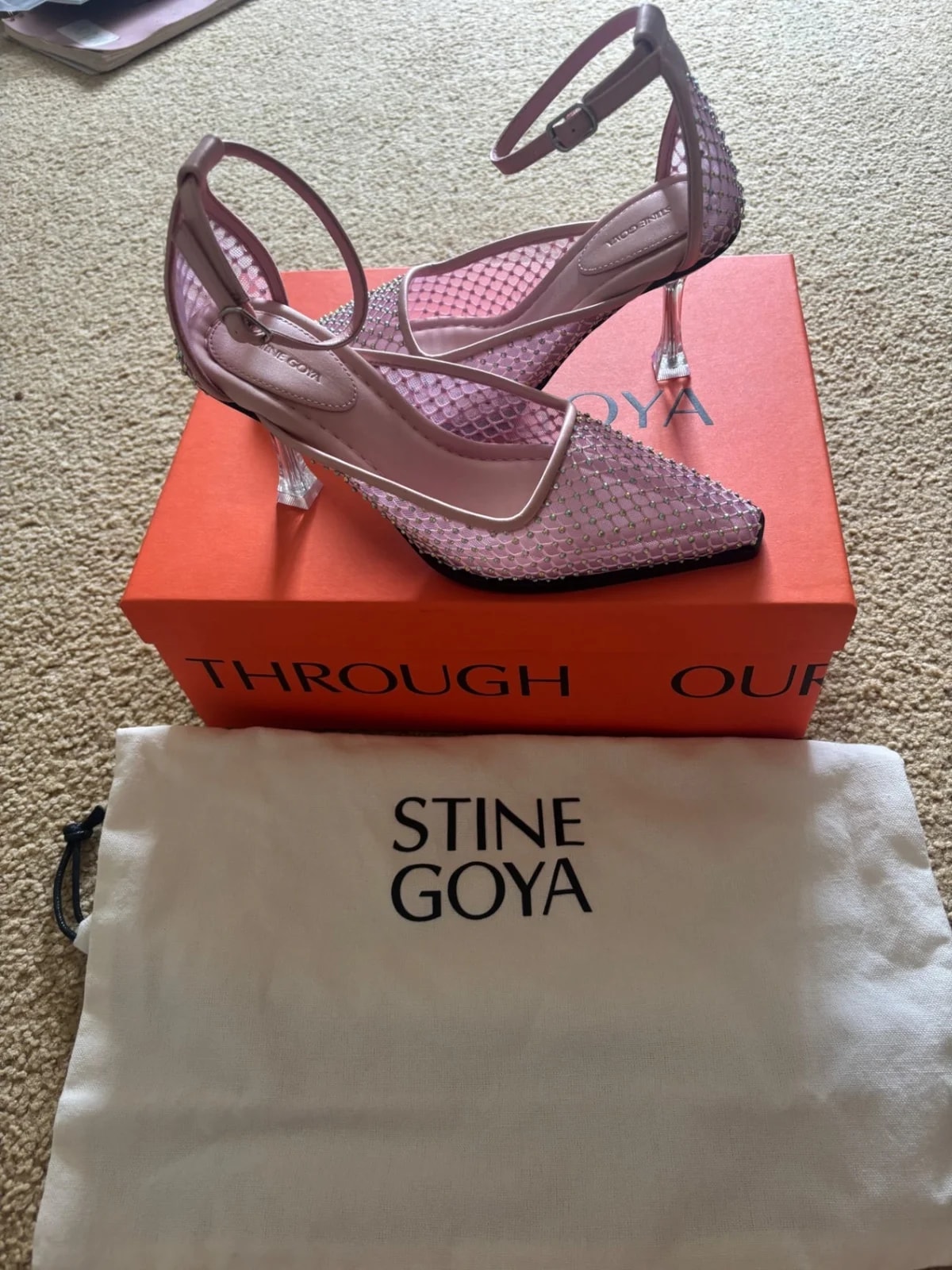 Stine Goya With Rhinestones Heeled 3