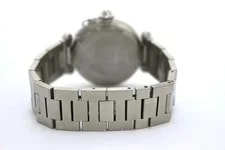 Cartier Pasha C W31043M7 Stainless Steel 35mm Black Dial Automatic 2003 #DW693 4