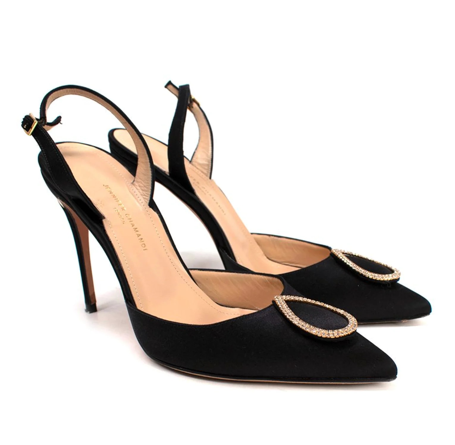 Jennifer Chamandi Buckle Slingback 2