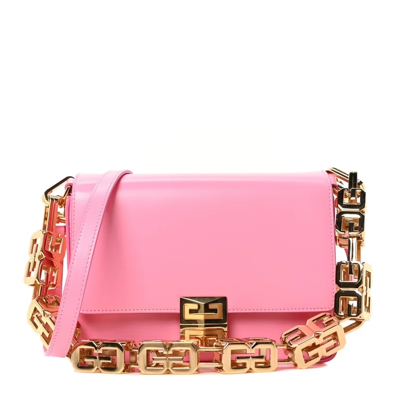 Givenchy — Box Medium 4G Cube Chain Bright — Handbag — resale